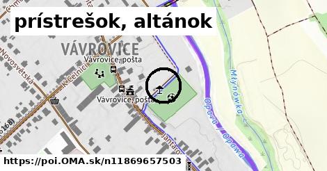 prístrešok, altánok