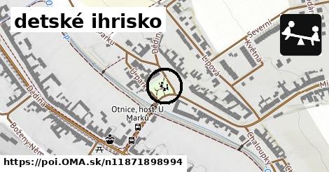 detské ihrisko