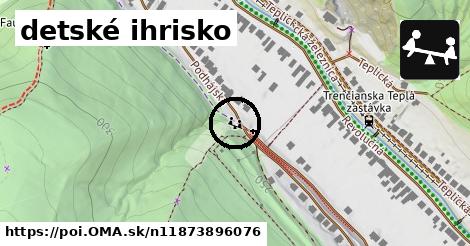 detské ihrisko