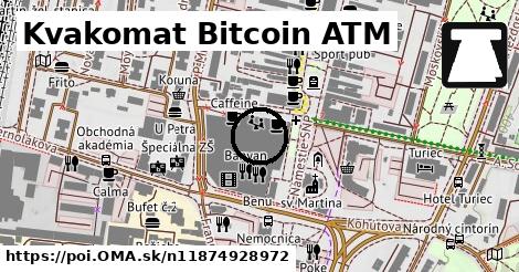 Kvakomat Bitcoin ATM
