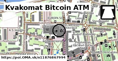 Kvakomat Bitcoin ATM