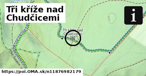 Tři kříže nad Chudčicemi