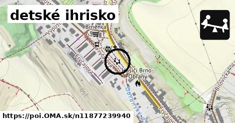 detské ihrisko