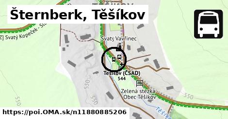 Šternberk, Těšíkov