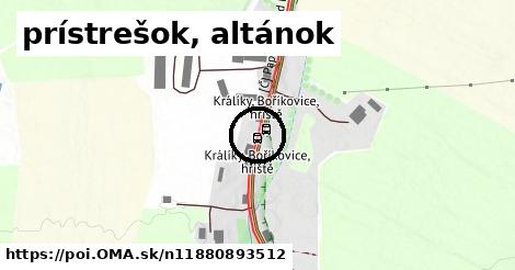 prístrešok, altánok