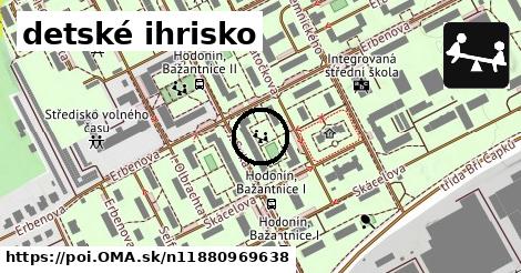 detské ihrisko