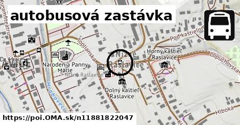 autobusová zastávka