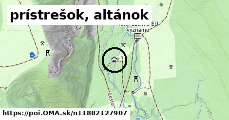 prístrešok, altánok