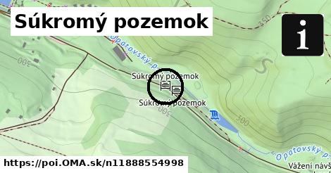 Súkromý pozemok