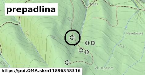 prepadlina