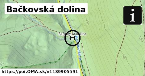 Bačkovská dolina