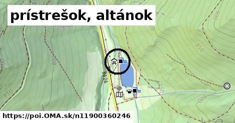 prístrešok, altánok