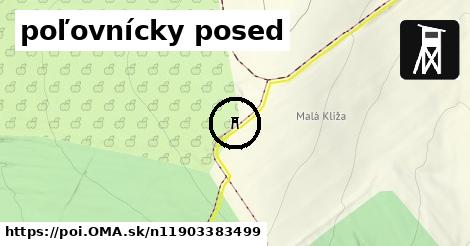 poľovnícky posed