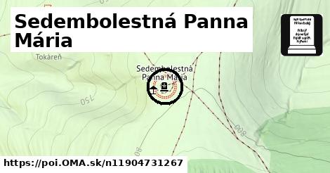 Sedembolestná Panna Mária