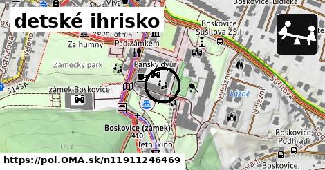 detské ihrisko