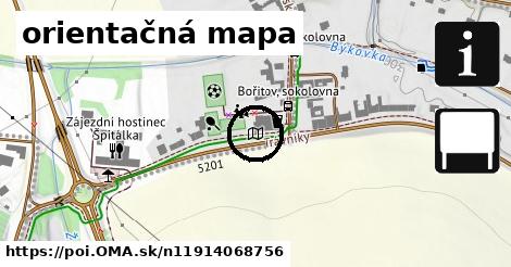 orientačná mapa