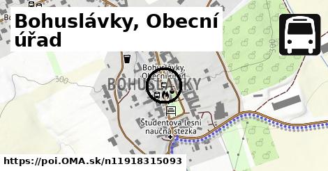 Bohuslávky, Obecní úřad