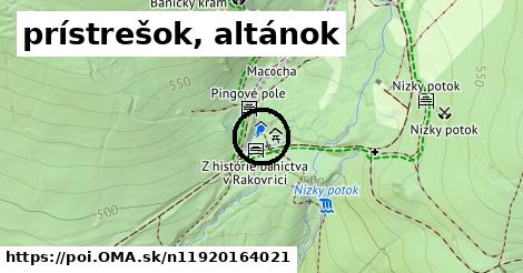 prístrešok, altánok