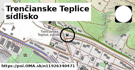 Trenčianske Teplice sídlisko