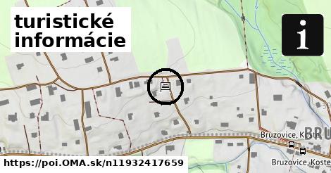 turistické informácie