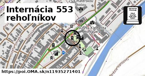 Internácia 553 rehoľníkov