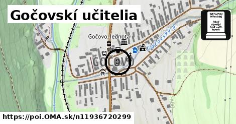 Gočovskí učitelia