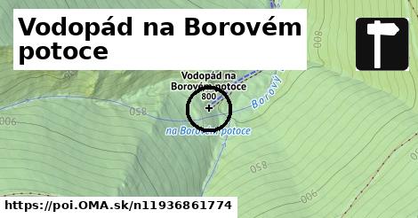 Vodopád na Borovém potoce