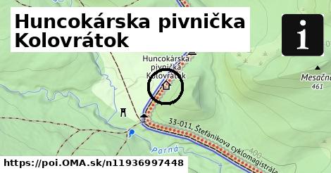 Huncokárska pivnička Kolovrátok