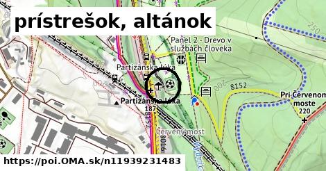 prístrešok, altánok