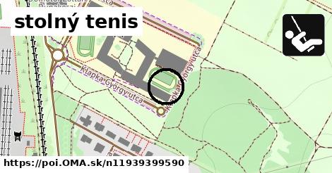 stolný tenis