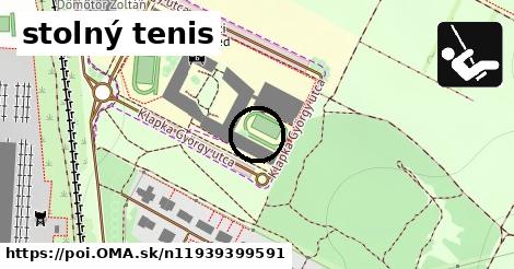 stolný tenis