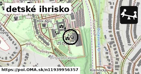 detské ihrisko