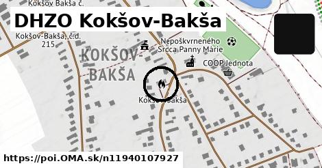 DHZO Kokšov-Bakša