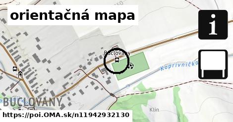 orientačná mapa