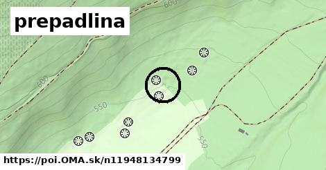 prepadlina