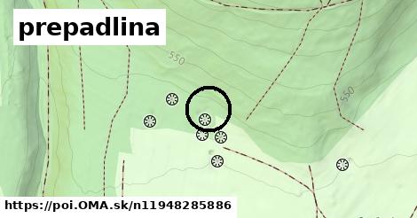 prepadlina