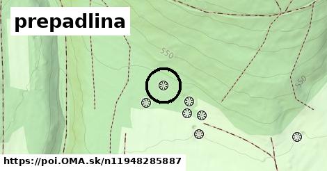 prepadlina