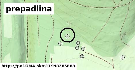 prepadlina