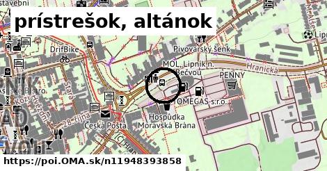 prístrešok, altánok