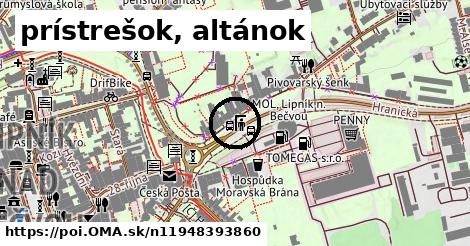 prístrešok, altánok