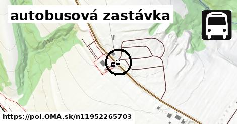 autobusová zastávka