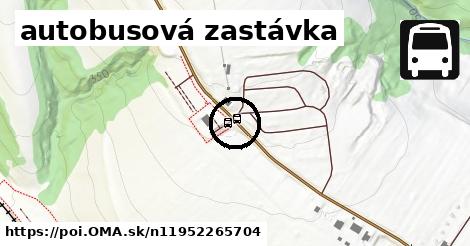 autobusová zastávka