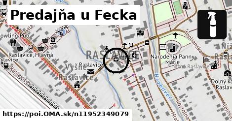 Predajňa u Fecka