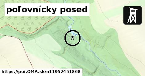 poľovnícky posed