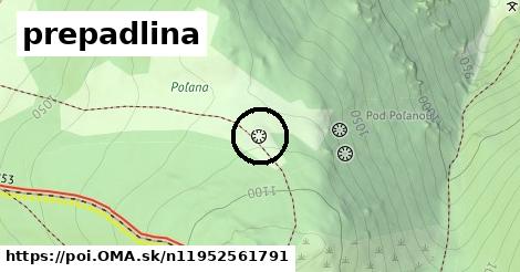 prepadlina