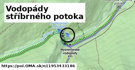 Vodopády stříbrného potoka