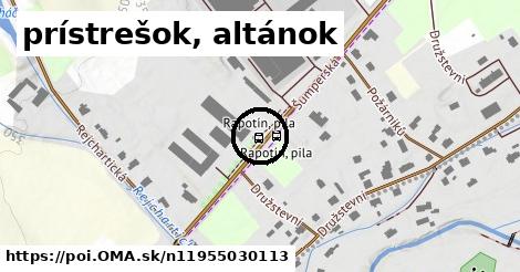 prístrešok, altánok