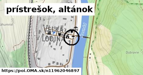 prístrešok, altánok