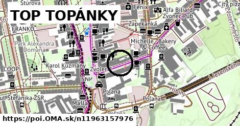 TOP TOPÁNKY