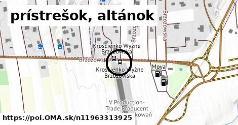 prístrešok, altánok